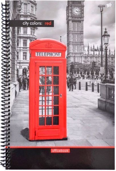 Зошит шкільний Travel 80 аркушів у клітинку YES