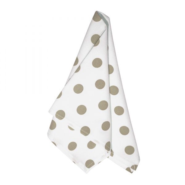 Серветка Yaroslav Home 45x45 см білий із бежевим 