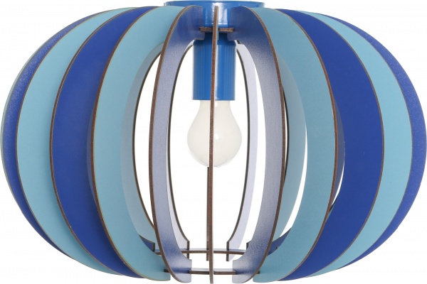 Світильник стельовий Eglo Фабела 1x60 Вт E27 синій 95948 