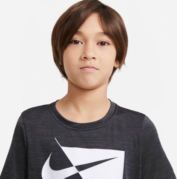 Футболка Nike B NK DF HBR SS TOP DA0282-010 р.XS чорний