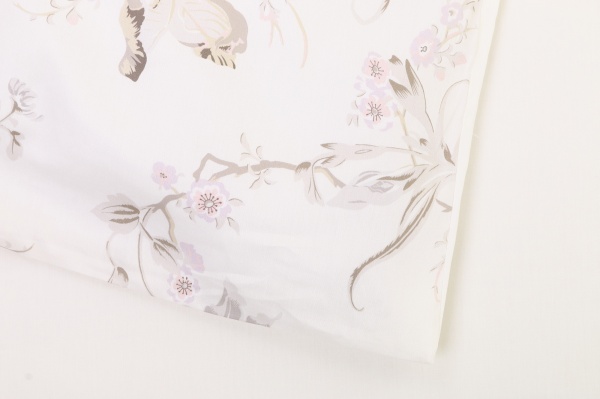 Комплект постільної білизни Cosme 2 білий із малюнком Lameirinho 