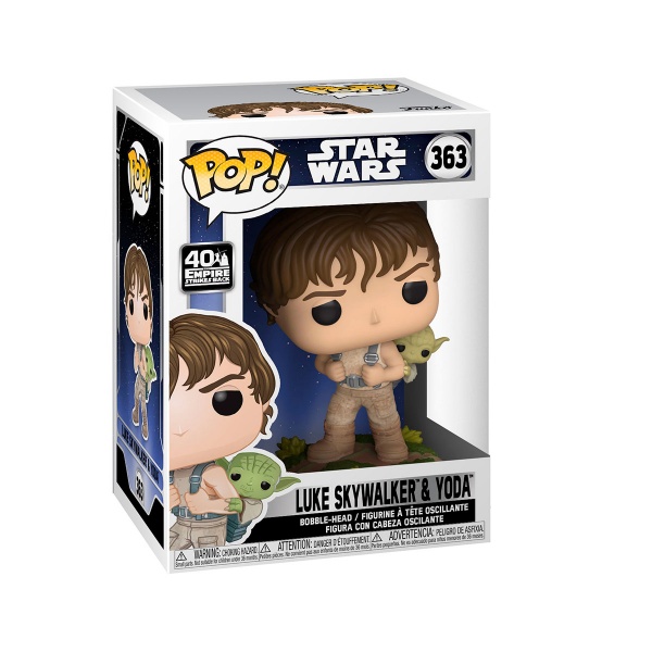 Фигурка Funko POP! cерии Звездные войны_Люк с Йодой 