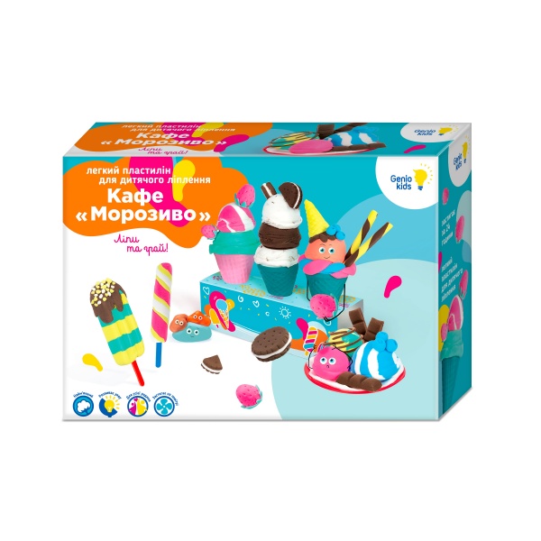 Набір для ліплення DGT-ART Кафе Морозиво TY4424