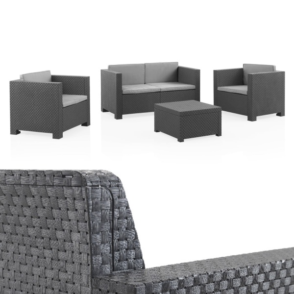 Комплект мебели SP Berner Diva Comfort 55440 графит 