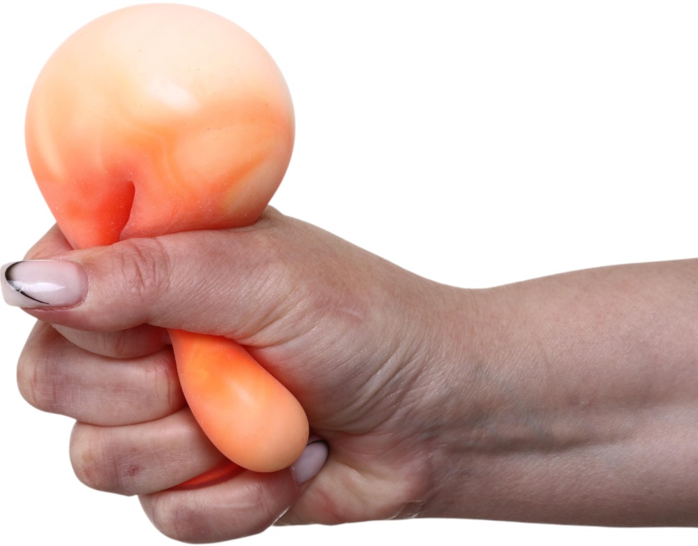 Игрушка-антистресс PIXIE красочный мяч 86 г 65 мм в ассорт. CKS-10741