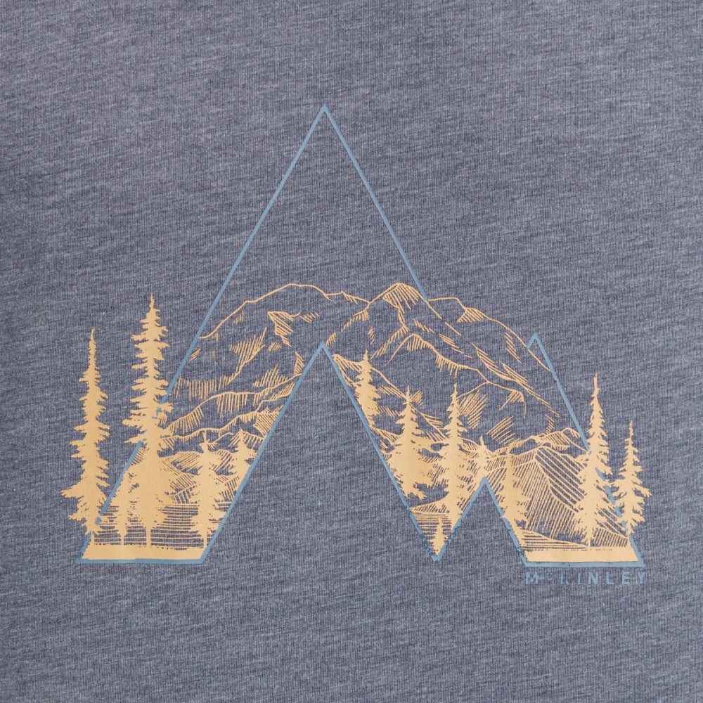 Футболка McKinley Nata II M 430780-900911 р.L сірий