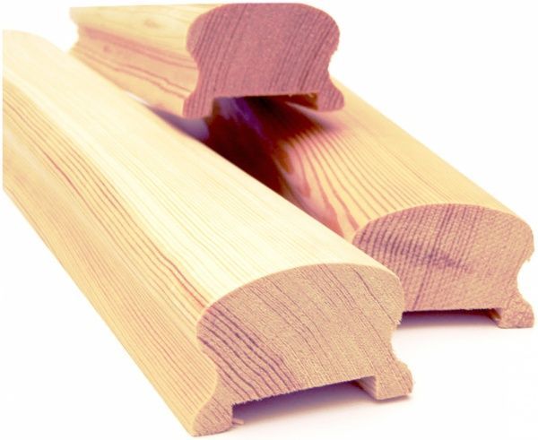 Поручень 1ґ сосна 40x65x2200 мм зрощений