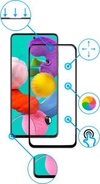 Защитное стекло Piko Full Glue для Samsung A51 