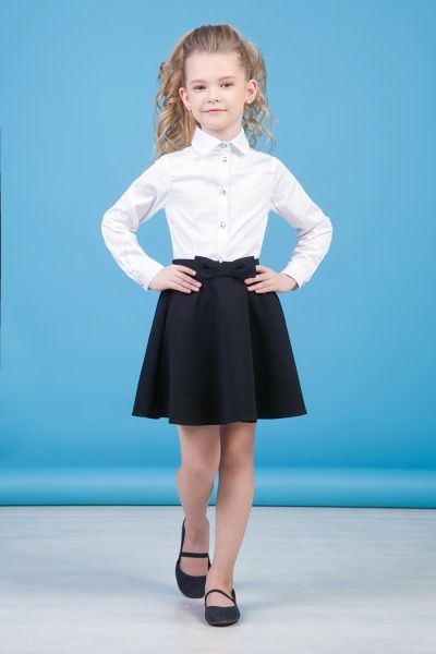 Спідниця шкільна 30-9040-1 Zironka р.128 чорний 