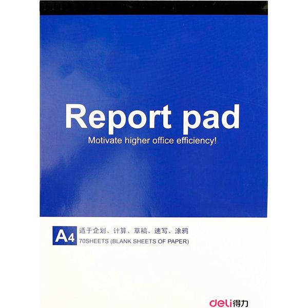 Блокнот Deli A4 70 листов