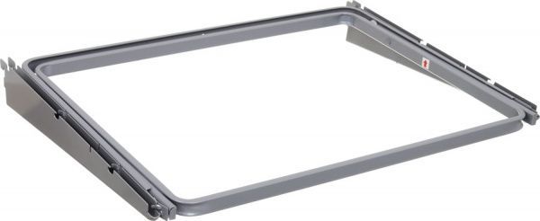 Кронштейн до гардеробної системи Larvij 597х425 мм висувний L9601GA сірий
