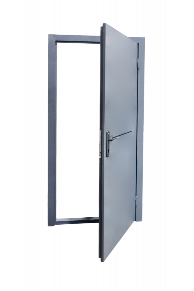 Дверь входная Fortezza Forte Tech RAL 7024 2050х860 мм левая