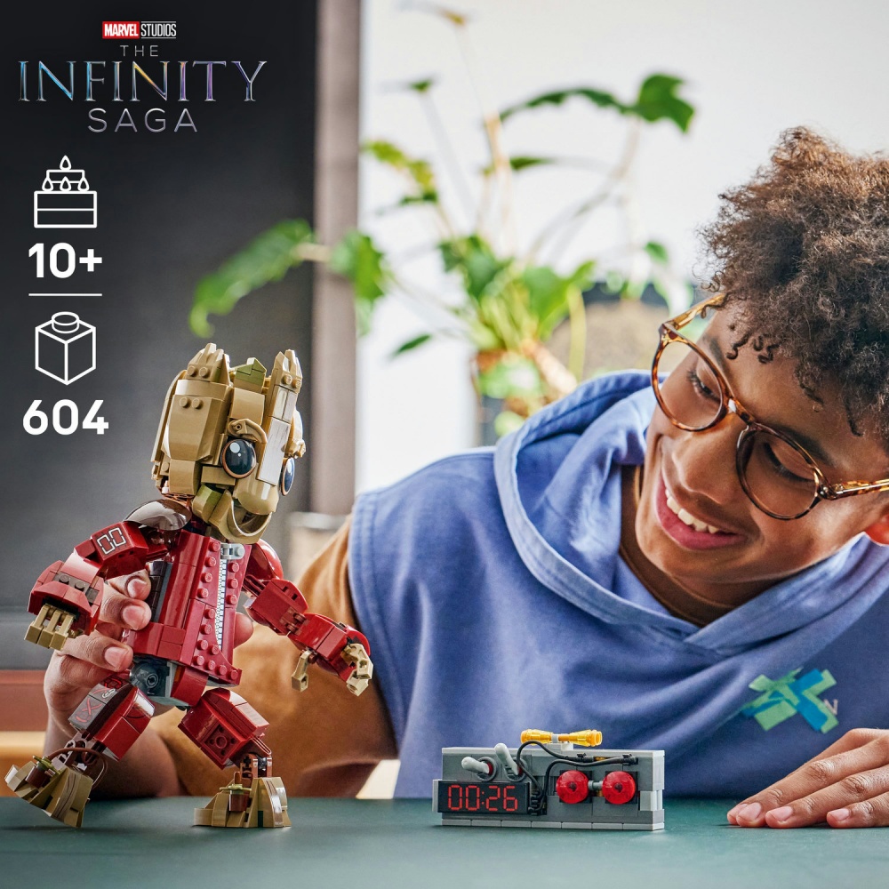 Конструктор LEGO Super Heroes Marvel Грунт в комбинезоне Опустошителей 76341