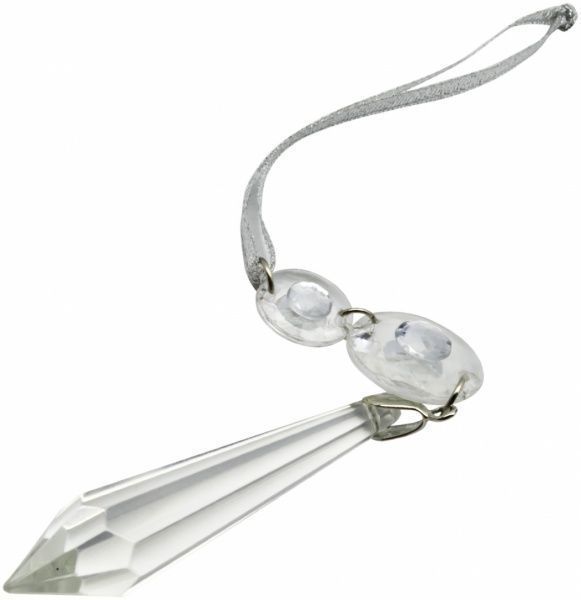 Подвеска Кристалл-сосулька 11 см SA7633H3-1  