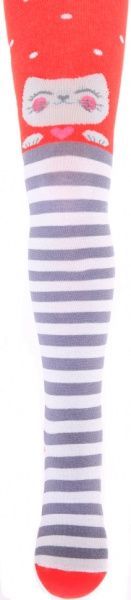 Колготки детские Giulia D010 LITTLE KIDS red р.98-104 красный 