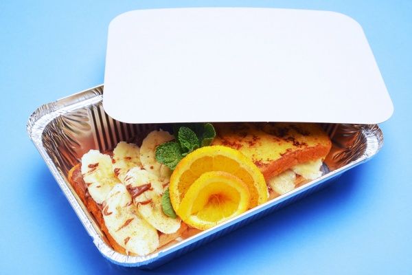 Комплект контейнерів із фольги Маестро Смак з кришками 960 мл 5 шт.