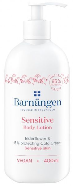 Лосьйон для тіла Barnangen Sensitive з квіткою бузини для чутливої шкіри 400 мл