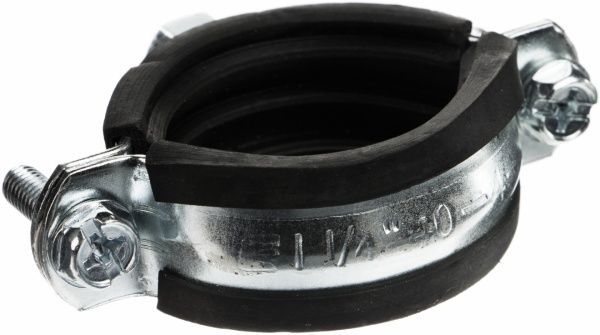 Хомут із гумовою прокладкою М8 39-46 мм 1 1/4