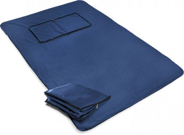 Плед-подушка 2-в-1 120x180 см темно-синій Radcliff 