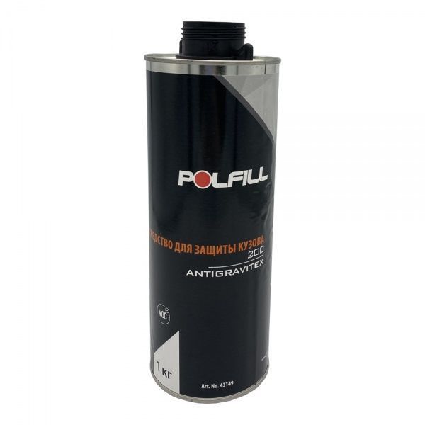 Антигравий Polfill под пистолет 200 черный кг1 черный 