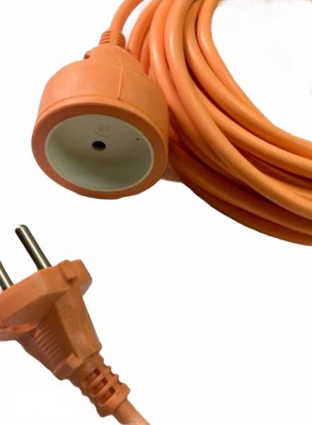 Удлинитель садовый Expert ПВС 2x1 без заземления 1 гн. оранжевый 10 м 