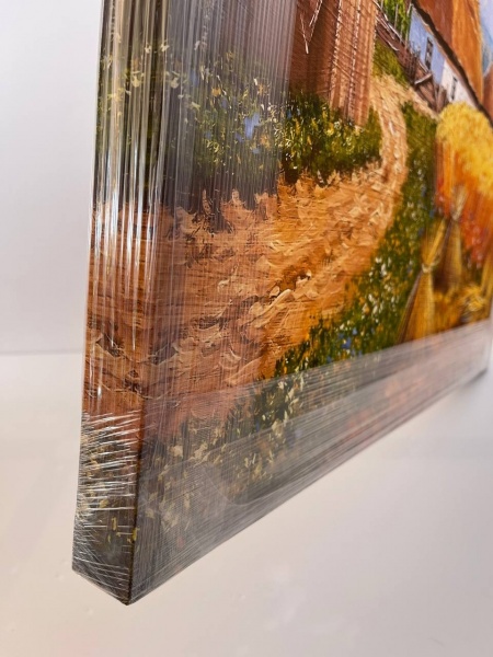 Репродукція Українське село. Млин 60x80 см Арт Фемелі 