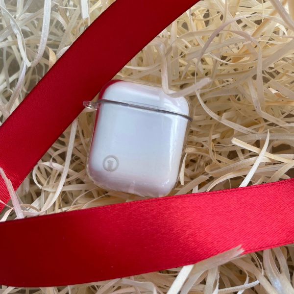 Чохол для навушників OneLounge 1Silicol для AirPods 1 | 2 transparent 14763 