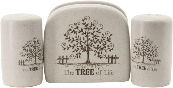 Набор для соли и перца Tree 3 предмета LY570+LY928 Bella Vita