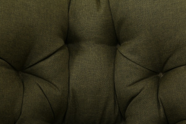 Кресло-кокон Латинос плетение зигзаг зеленый