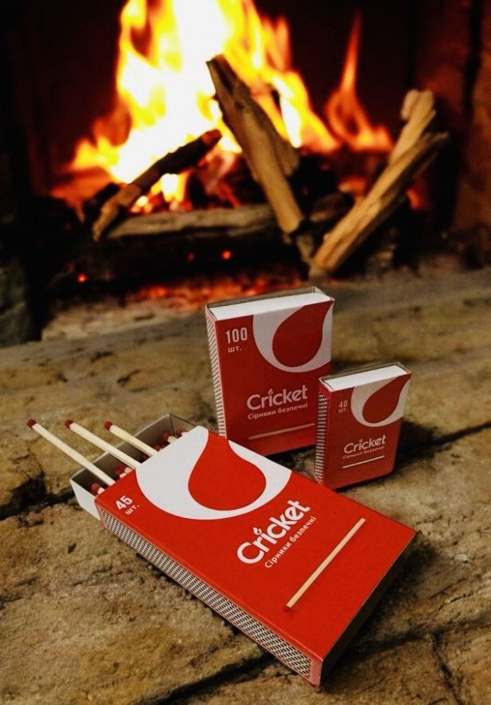 Спички Cricket 45 шт.