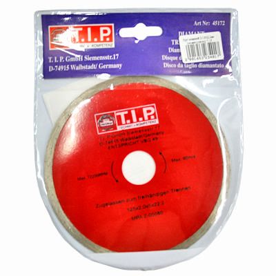 Круг алмазный T.I.P 125x22.2 плитка