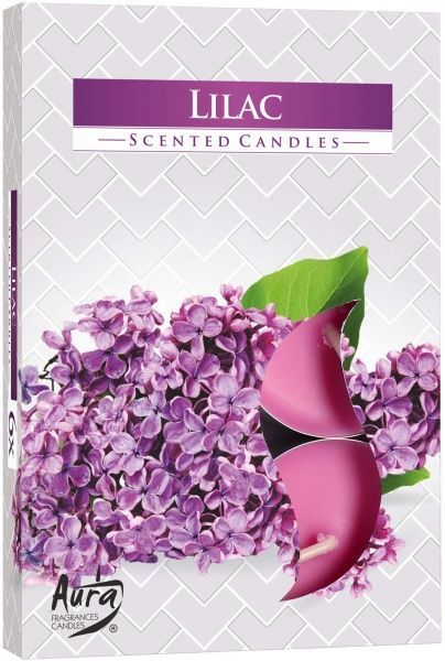 Набор свечей с запахом Сирень 6 шт. P15-38 Bispol