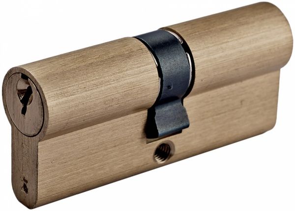Циліндр MVM Р6Е 35x35 ключ-ключ 70 мм матова латунь