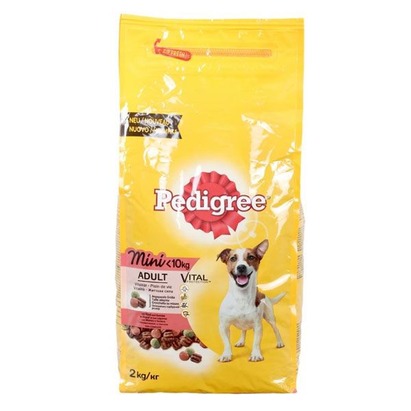 Корм Pedigree з яловичиною та овочами 2 кг 7874