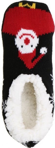 Обувь домашняя La Nuit Снеговик р. 36/38 черныйбелыйкрасный 
