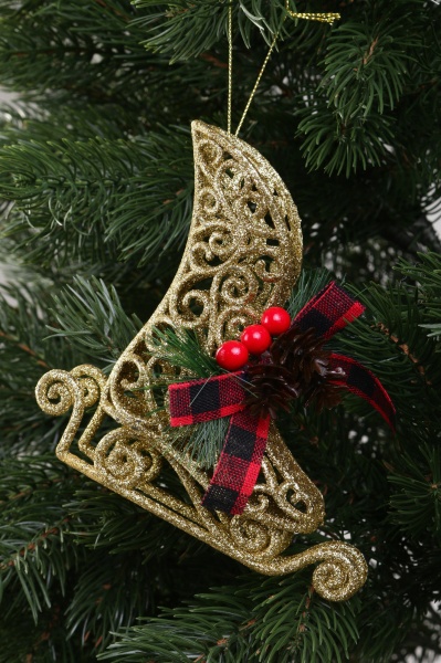 Декоративна підвіска Ковзани з декором 13,5x13,5x3,5 см E2284G