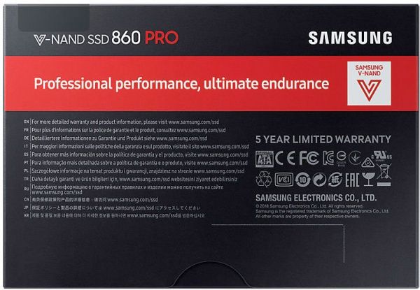 SSD-накопитель Samsung 850 Evo 512GB 2,5