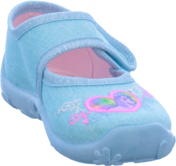 Тапочки для девочек Beck Darling р.27 голубой 215253627AB 