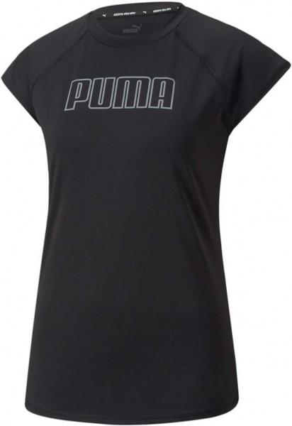 Футболка Puma ACTIVE ESS TEE POLY 84715401 р.XS чорний