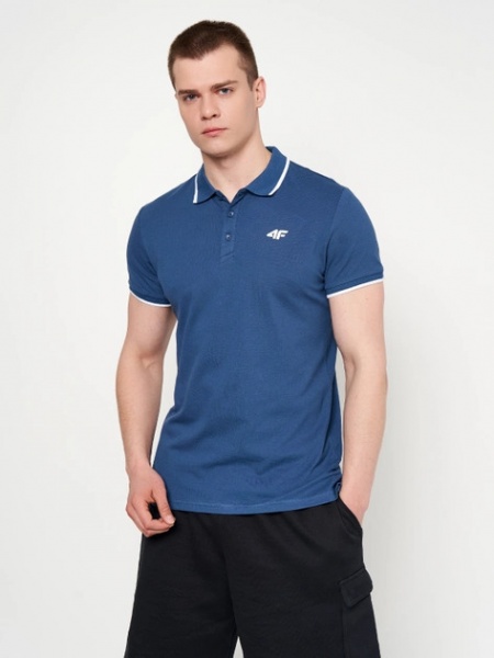 Футболка 4F 4FSS23TPTSM040-32S р.2XL синий