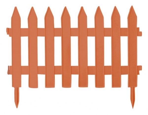 Забор декоративный Prosperplast Garden Classic 3220х15х350 мм терракот