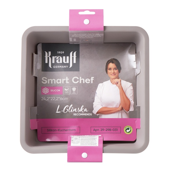 Форма для выпечки Smart Сhef 24,2x22,2x6 см 29-298-031 Krauff