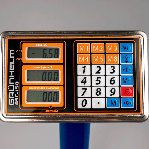 Весы торговые GSC-300 до 300 кг 