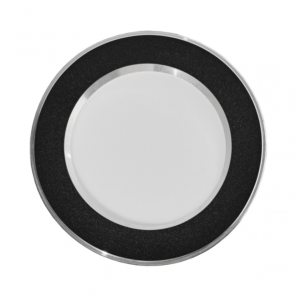 Светильник светодиодный встраиваемый Hopfen TH-CH 6 Вт 4200 К черный/хром