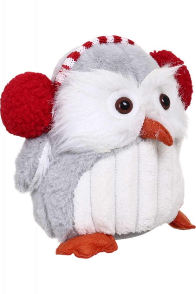 Декорация новогодняя Сова в ассортименте LF2341036AB 17 см