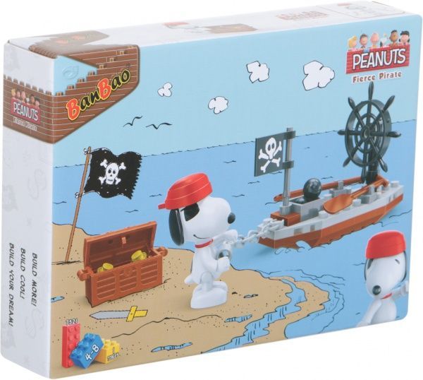 Конструктор BanBao Снупи Корабль