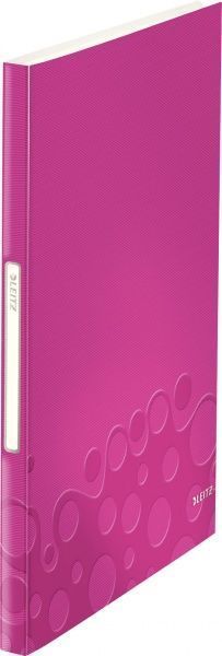 Папка з файлами WOW 40 шт. рожевий металік 46320023 Leitz