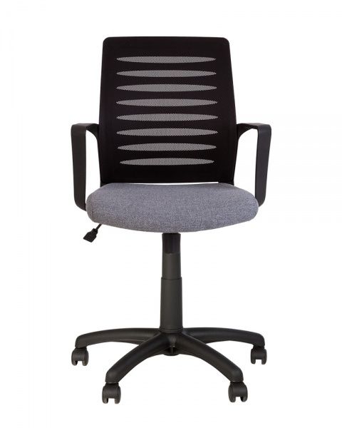 Кресло Nowy Styl WEBSTAR GTP BLACK TILT PL62 (CH) TK/01 ZT-24 серый 