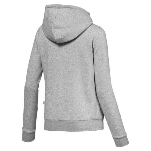 Джемпер Puma Essentials Fleece Hooded Jkt 85181104 р. M серый
