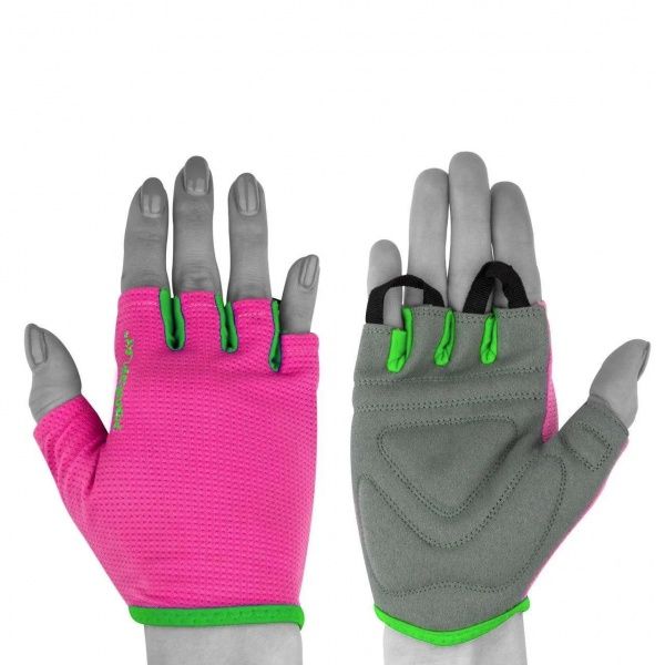 Перчатки для фитнеса PowerPlay PP_03-418 р. M розовый 